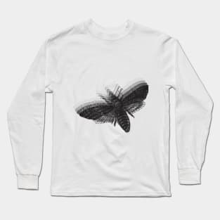 Moth / BLACK / Long Sleeve T-Shirt